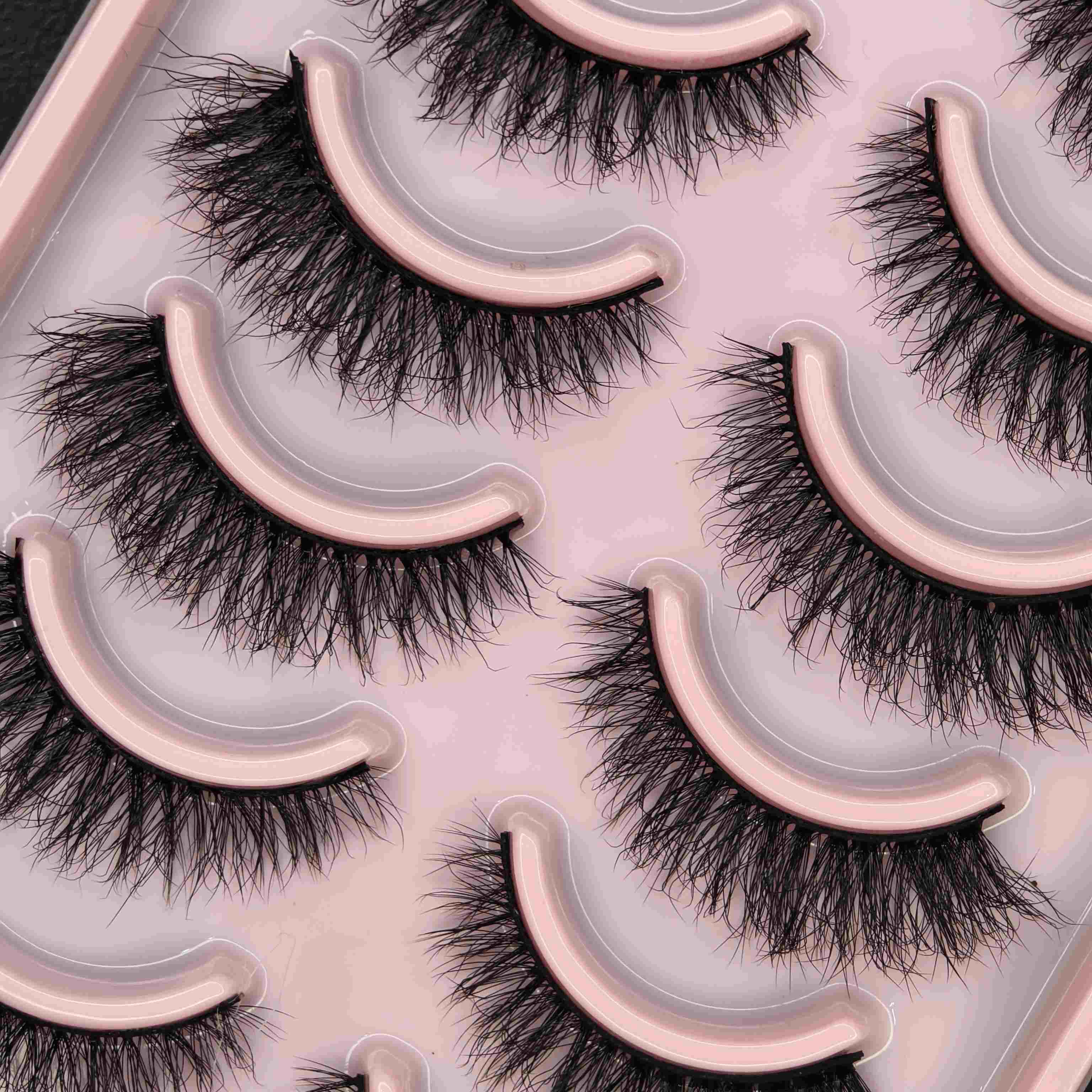 Extremly Natural lightweight lash-Winged pink