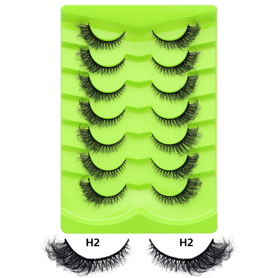 7 pairs natural eyelash -H2