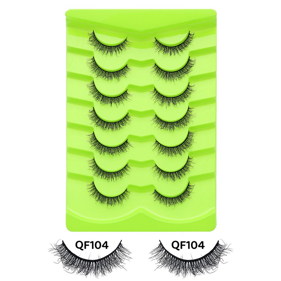7 pairs natural eyelash -Qf104