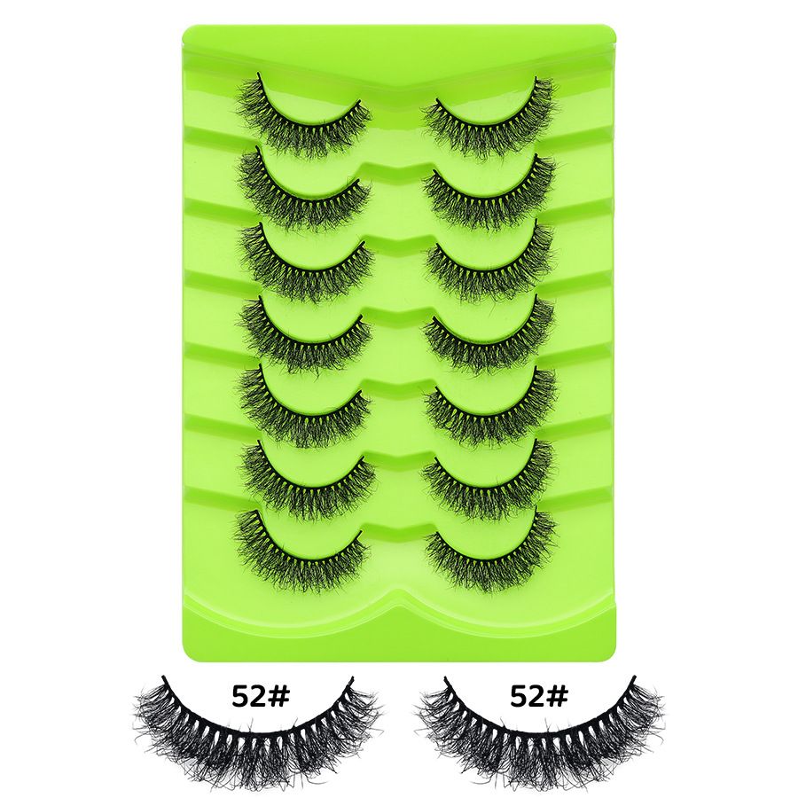 7 pairs natural eyelash -52