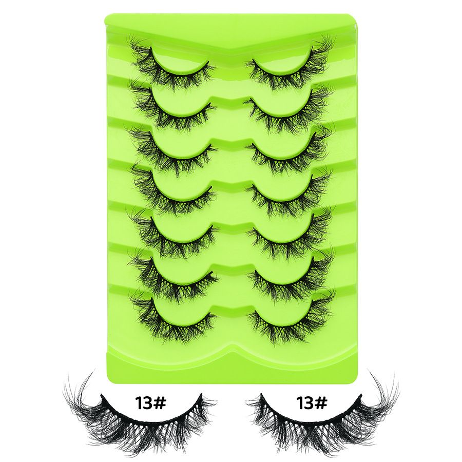 7 pairs natural eyelash -13