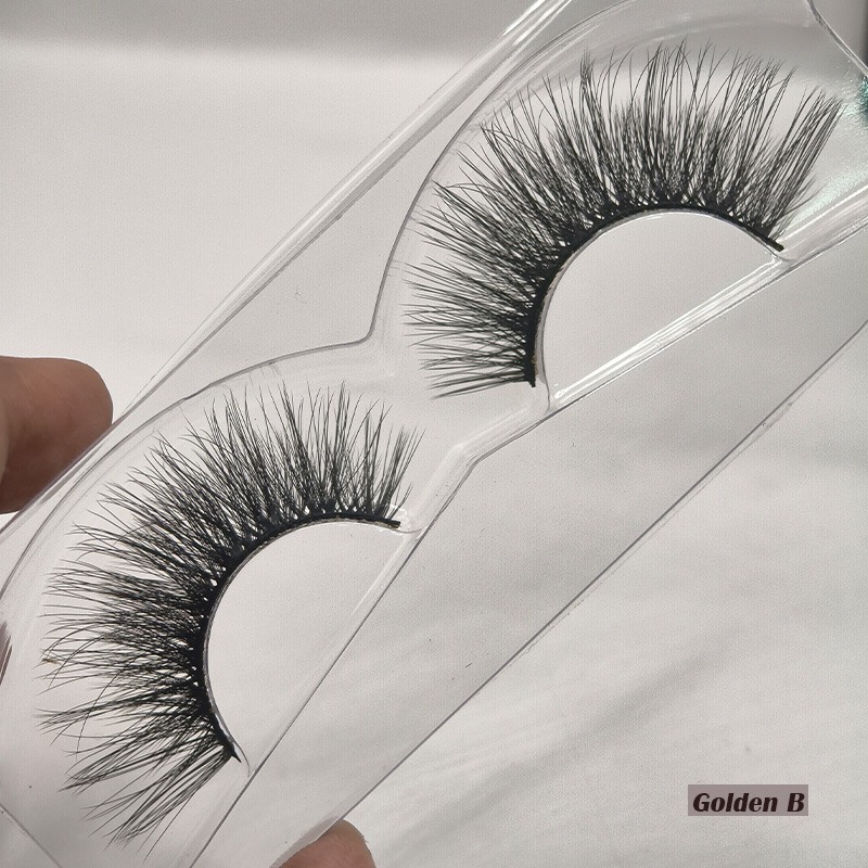 1 pair single lash-B Golden