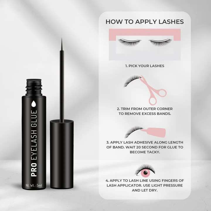 Swiss Beauty Eyelash Glue - Black 5 ml